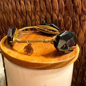 Used Bourbon and Boweties black bracelet